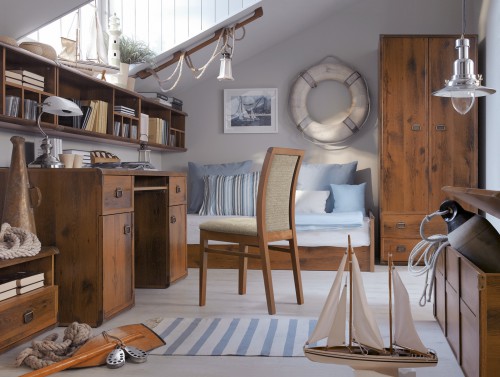 Дитяча 2 Indiana BRW  дуб шуттер